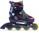 Rolki Fila Rolki juniorskie chłopięce regulowane X-ONE czarno-zielone r. 29-32 1