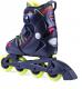 Rolki Fila Rolki juniorskie chłopięce regulowane X-ONE czarno-zielone r. 29-32 3
