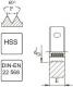Fanar Narzynka G 3/4" DIN-24231 (A) HSSE INOX (N2-188001-3135) 2