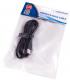 Kabel USB Esperanza USB-A - 1.8 m Czarny (EB235 - 5901299948699) 1