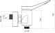 Bateria prysznicowa Cersanit Cromo chrom (S951-036) 1