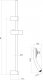 Zestaw prysznicowy Cersanit Vibe punktowy chrom (S951-021) 1