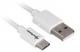 Kabel USB Sharkoon USB-A - USB-C 3 m Biały (4044951021680) 2