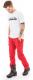 Milo Spodnie męskie Vino tomato red/grey r. M 8