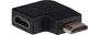 Adapter AV Akyga HDMI - HDMI czarny (AK-AD-45) 1