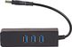 HUB USB Akyga 1x RJ-45  + 3x USB-A 3.0 (AK-AD-32) 2
