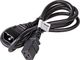Kabel zasilający Akyga PRZEDŁUŻACZ KABLA ZASILAJĄCEGO SERWEROWY C19 1.8M (AK-UP-03) 1