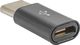 Adapter USB Akyga USB-C - microUSB Czarny  (AK-AD-46) 1