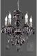 Lampa wisząca Italux Whiz retro czarny  (L.90690/5BL) 1