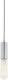 Lampa wisząca Italux Moderna industrial chrom  (DS-M-038 CHROME) 1