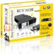 Kieszeń Icy Box 5,25\' na dysk SATA 2,5\'\' i SATA 3,5\'\', wentylator, czarna (IB-172SK-B) 2