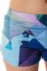Colour Pleasure Spodenki damskie CP-020 14 niebiesko-czerwone r. XS-S 5