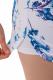 Colour Pleasure Spodenki damskie CP-020 154 biało-niebieskie r. XS-S 4