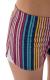 Colour Pleasure Spodnie damskie CP-020 264 granatowo-żółto-różowe r. XS-S 4