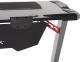 Biurko Ultradesk Space Szare 113 cmx61 cm Aluminium 3