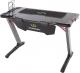 Biurko Ultradesk Space Szare 113 cmx61 cm Aluminium 12