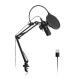 Mikrofon Maono Zestaw mikrofonowy: statyw, pop, filtr, kosz (MKIT-USB) 3