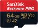 Karta SanDisk Extreme PRO MicroSD 64 GB Class 10 UHS-I/U3 A2 V30 (SDSQXCY-064G-GN6MA) 1