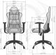 Fotel Diablo Chairs gamingowy X-One Czarny 9