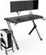 Biurko Ultradesk Star Czarne 113 cmx61.5 cm 13