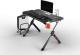 Biurko Ultradesk Star Czarne 113 cmx61.5 cm 16