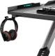 Biurko Ultradesk Star Czarne 113 cmx61.5 cm 17
