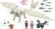 Playmobil Dragons Biała Furia z Małym Smokiem i Dziećmi (70038) 2