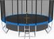 Trampolina ogrodowa Funfit 140 z siatką zewnętrzną 16 FT 490 cm 1