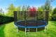 Trampolina ogrodowa Funfit 140 z siatką zewnętrzną 16 FT 490 cm 4