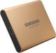 Dysk zewnętrzny SSD Samsung SSD T5 1 TB Złoty (MU-PA1T0G/EU) 6
