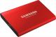 Dysk zewnętrzny SSD Samsung SSD T5 500 GB Czerwony (MU-PA500R/EU) 5