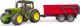 Bruder Traktor John Deere 6920 z czerwoną przyczepą (02057) 2