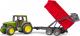 Bruder Traktor John Deere 6920 z czerwoną przyczepą (02057) 4