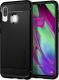 Spigen SPIGEN RUGGED ARMOR GALAXY A40 MATTE BLACK 1