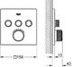 Bateria prysznicowa Grohe Grohe Grohtherm SmartControl Bateria prysznicowa podtynkowa termostatyczna do trzech wyjść wody Chrom - 29126000 2