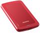 Dysk zewnętrzny HDD ADATA Classic HV300 1TB Czerwony (AHV300-1TU31-CRD) 2