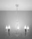 Lampa wisząca Sollux Lora nowoczesna biały  (SL.0214) 2