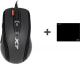 Mysz A4Tech X-7120 + Podkładka X-GAME X-710BK (A4TMYS46028) 1