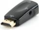 Adapter AV Gembird HDMI - D-Sub (VGA) + Jack 3.5mm czarny (AB-HDMI-VGA-02) 2