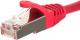 NetRack patchcord RJ45, osłonka zalewana, kat. 5e FTP, 10m czerwony (BZPAT10FR) 1