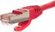 NetRack patchcord RJ45, osłonka zalewana, kat. 5e FTP, 10m czerwony (BZPAT10FR) 1