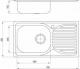 Zlewozmywak Deante  Doppio - 78 x 43 cm (ZEN 0113) 2