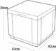 Allibert Siedzisko Curver Ice Cube Grafit - 213828 7