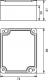 Elektro-Plast STRONG Puszka hermetyczna n/t 89x74x41mm IP67 PHP-54 szary (62.54) 1