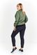 Ptak Moda Bluza damska bomberka w kwiaty M55085 zielona r. 42 2