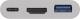Stacja/replikator Goobay USB-C - HDMI + USB-C + USB Biały  (62104) 2