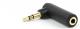 Adapter AV Gembird Jack 3.5mm - Jack 3.5mm czarny (A-3.5M-3.5FL) 1
