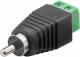 Goobay Wtyk Cinch/RCA - mocowanie śrubowe (76740) 1