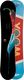 Woox Deska snowboardowa Tip to Tale Woodcore czarna 1