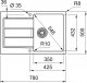 Zlewozmywak Franke Sirius 2.0 S2D 611-78 Tectonite onyx (143.0612.629) 1
